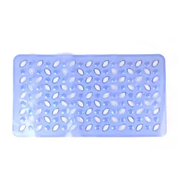LATTLIV Rubber Massage Bathroom Rugs Drain Skin Friendly Anti bacteria Baby Non Slip Bath Mat for Tub