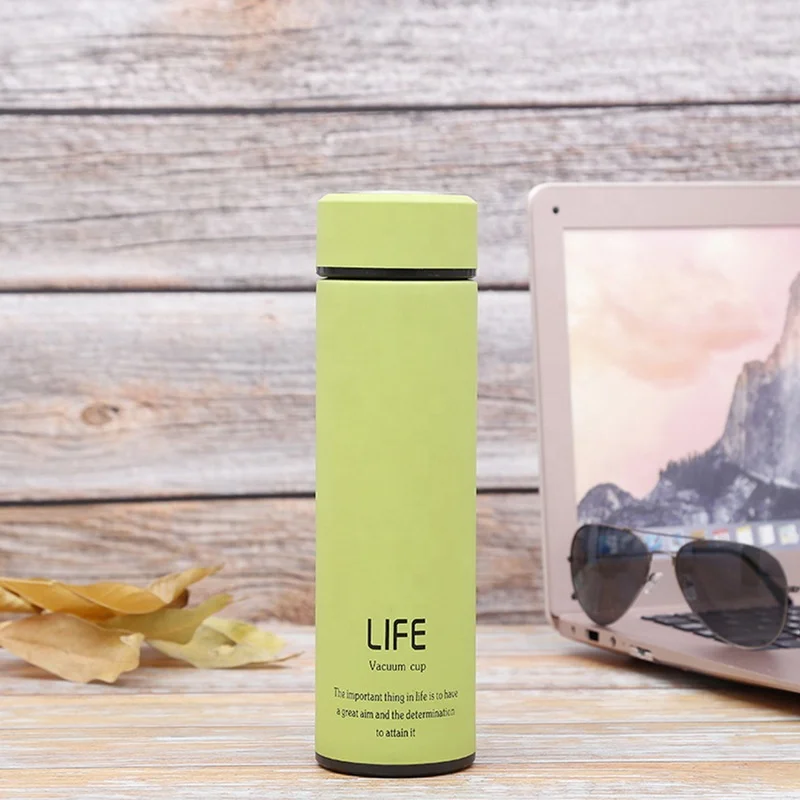 Stainless Steel Thermos Cups Insulated Tumbler Thermocup With Strainer Vacuum Flask Coffee Mugs Travel Bottle Mug 350/400/500ML