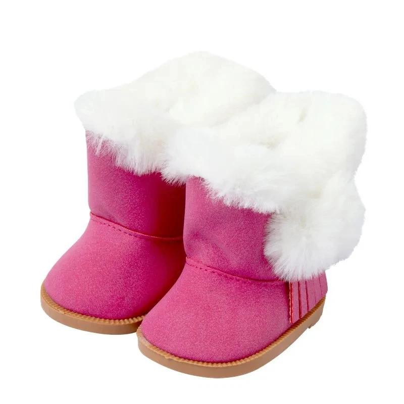 American Girls Doll Winter Dress Up Snow Boots 18 inch Dolls Accessory Shoes Boots