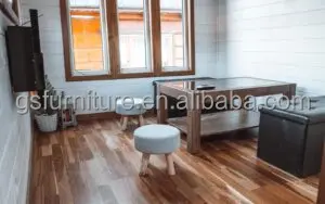 GUOSE custom prefeb mobile home Camping tiny trailer house on wheels