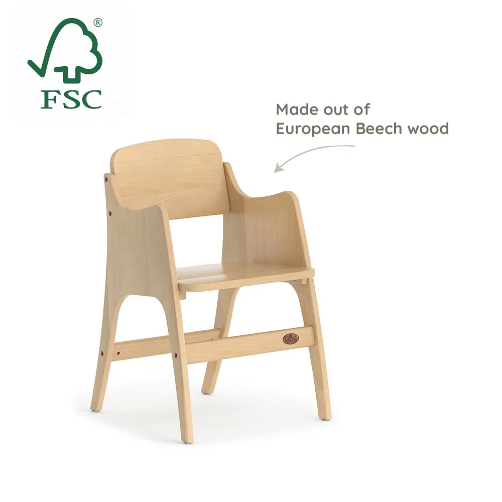 Only B2B Boori Wholesale Contemporary Minimalist Solid Beech Wood Dining Room Chairs