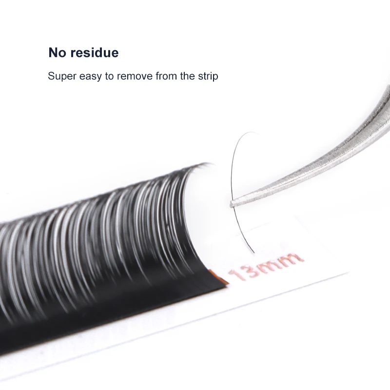 Cashmere individual lash extensions dark matte lash trays wholesale volume hand made eyelash extensions