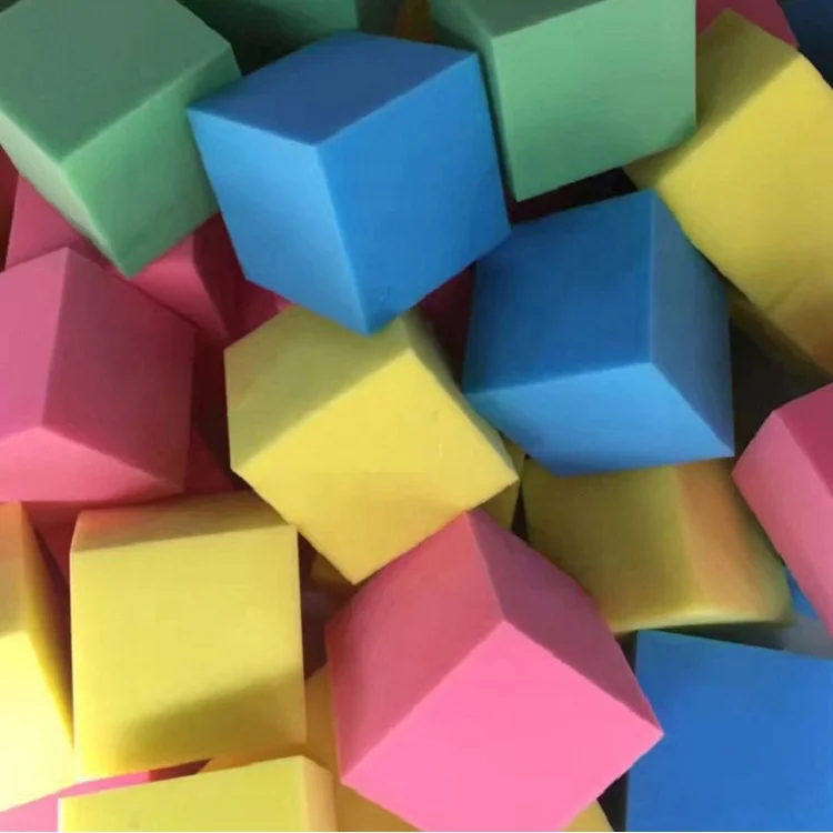 Custom Foam Pit Blocks PU Sponge Foam Cube for Indoor Trampoline Park and Playground Rock Climbing