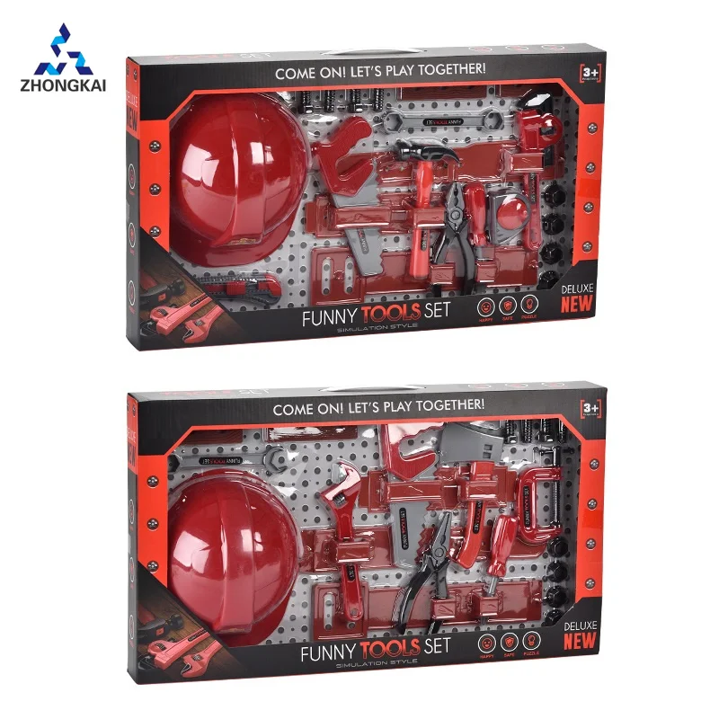 Kids Pretend Tool Sets Toys Practical Ability Rich Cognition Two Assorted Children Simulation