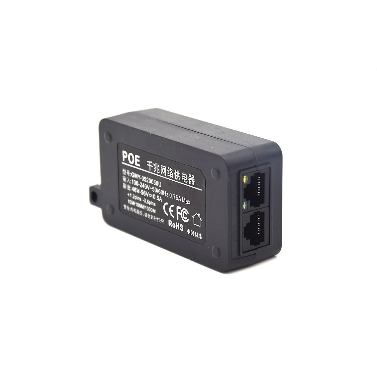 Der Graue Himmel POE Adaptor 48v 24v Uk Eu Us Ethernet Poe Power Supply