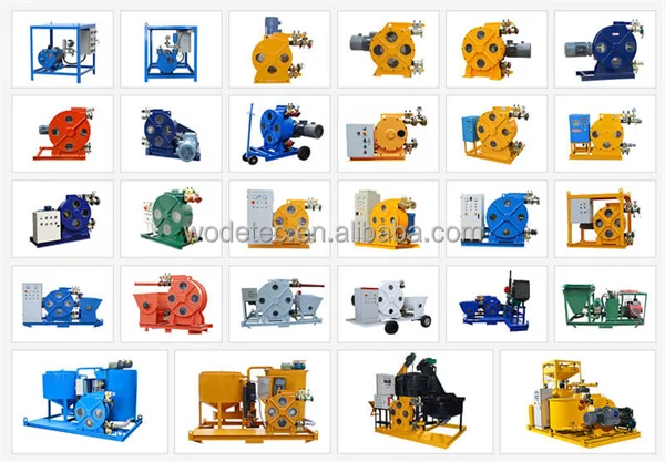 Corrosion-resistant chemical peristaltic pump industrial hose squeeze peristaltic pump for foam concrete and concrete