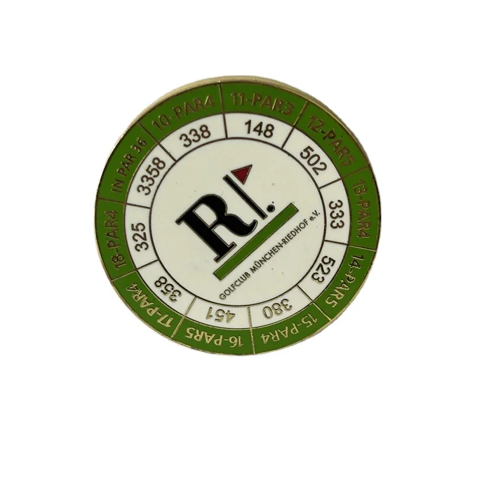 High Quality Free Sample Golf Magnet Gifts Set Challenge Golf Marker Souvenirs Casino Yardage Coin Poker Accessories Poker Chips