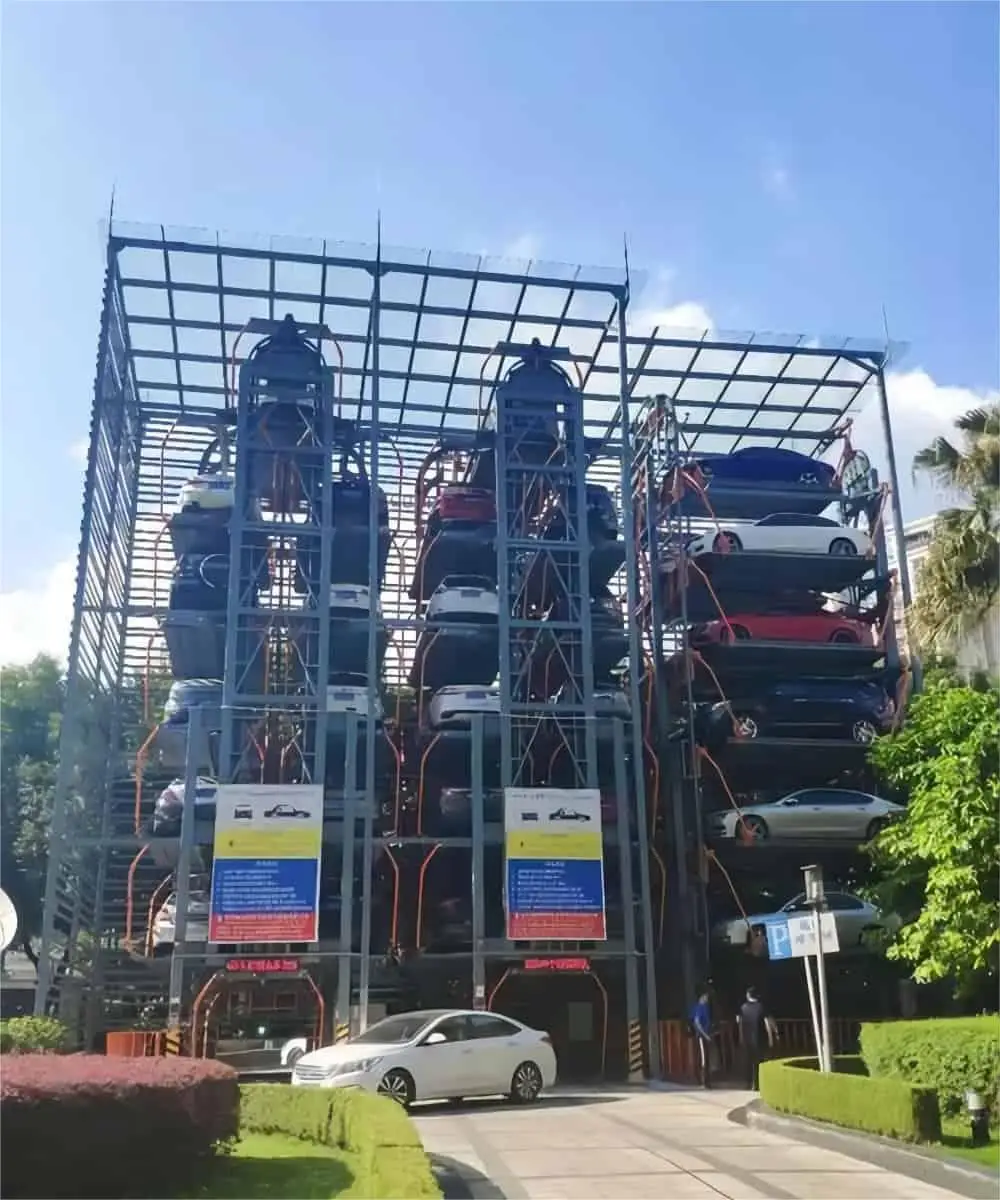 Good expansibility highly cost effective environmental multiple rotary parking lift machine/equipment/device