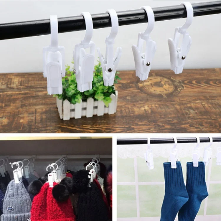 Ruilang  Large Shopping Mall Display Plastic Sock Hanger With Clip