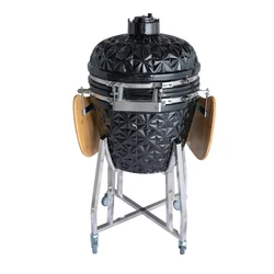 High Quality Portable Charcoal Barbecue Rotating Skewers Kamado Outdoor Ceramic Bbq Grill