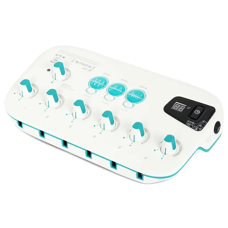 Upgrade Acupuncture Muscle Stimulator Device Acupoint Electronic Acupuncturist 6 output Acupressure Relax Apparatus EMS Massager