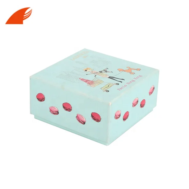 Custom Luxury  New Design Small Candy/Cake/Food/Macaron Boxes/Food Grade Paper Packaging Boxes Wholesale