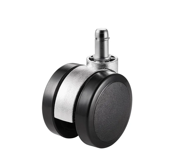 top sale pu material light universal casters wheels for office chair silent light universal casters wheels beautiful pu