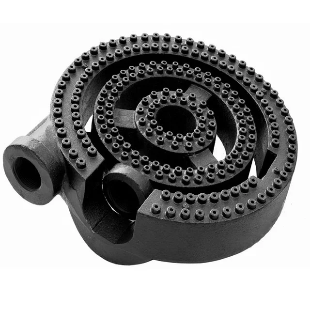 
OEM portable heavy duty cast iron gas stove/cook top 3 ring gas burners for kitchen cooking 
