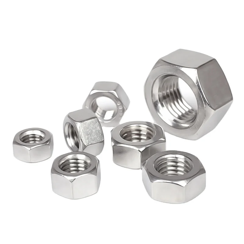 DIN 934 SUS 304 316 шестигранные гайки из нержавеющей стали