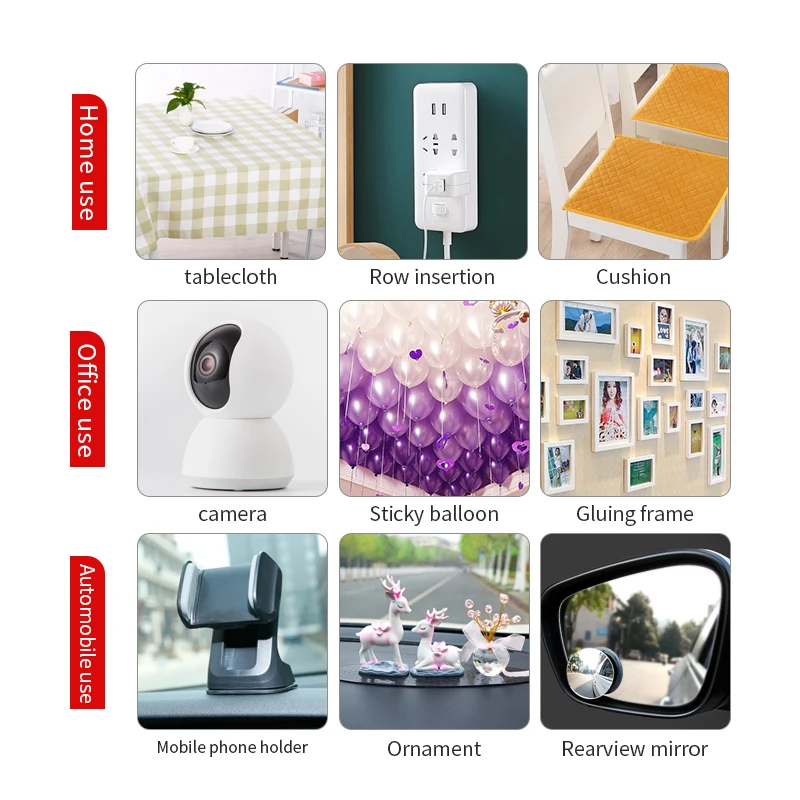 Spring Festival Couplets Traceless Removable Tape Washable Self Adhesive Wall Sticker Tapes