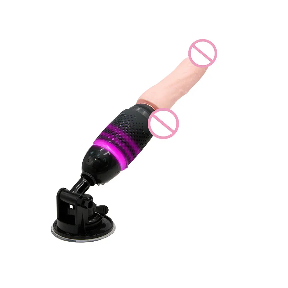 Sex Machine Telescopic Dildo Vibrator Automatic Up Down Dildo Vibrator G-spot Thrusting Retractable Pussy Toy Sex Toys for Women