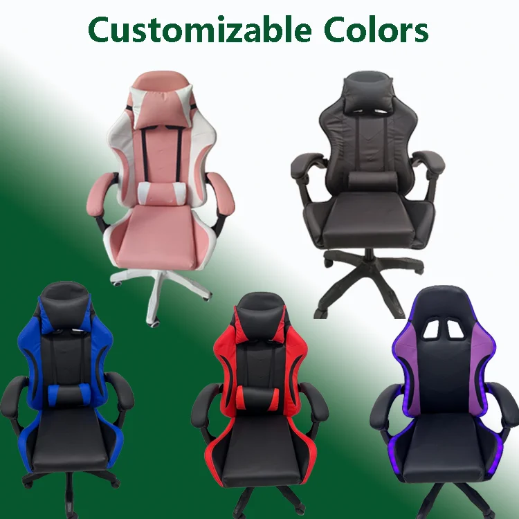 High Quality Small Size PVC/PU Leather Teenager Children Play Chair Customized Sky Blue Color Children Gaming Chairs