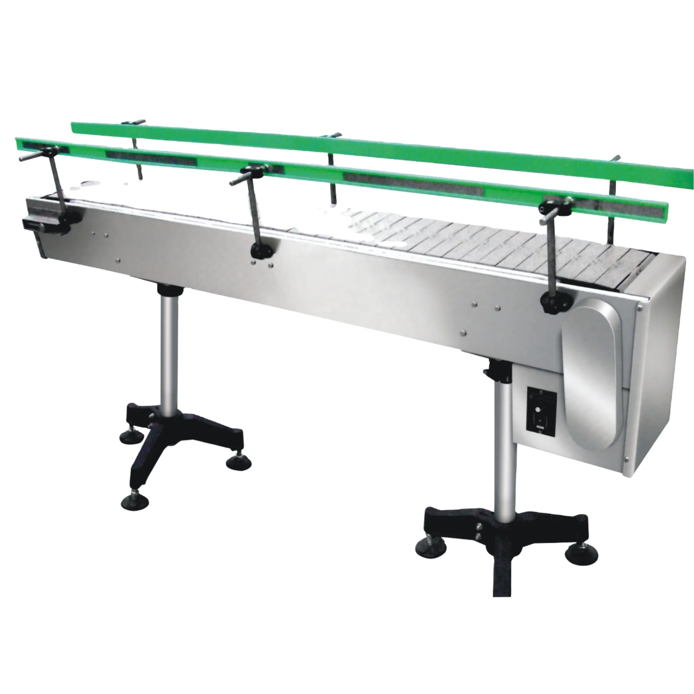 Stainless steel 4m conveyor belt metal detector with high quality