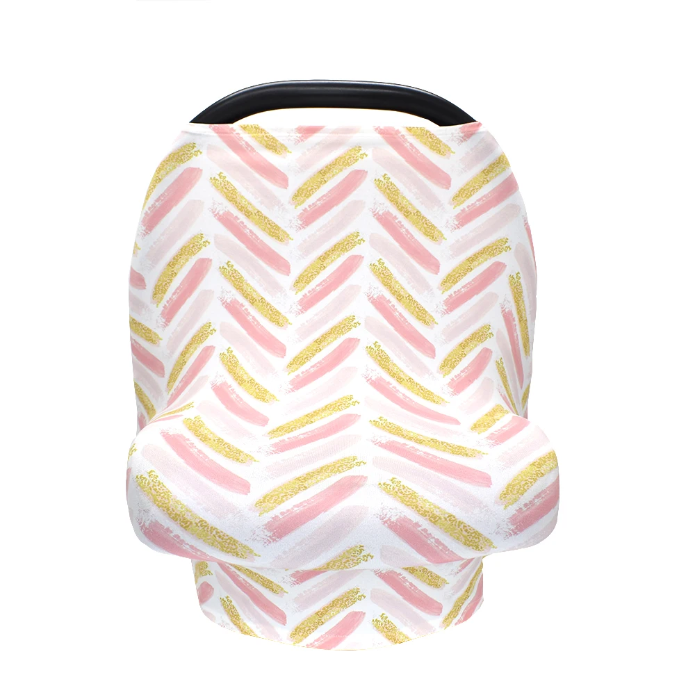 Super Soft Cotton Multi Use nursing cover Baby Car Seat Covers Canopy Shopping Cart Cover Scarf