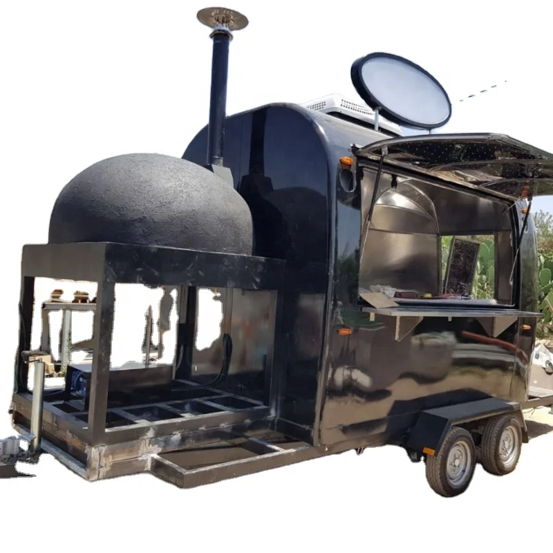 Mobile Food Cart Factory Price Mobile Pizzatruck Mobile Food Vending Street Aluminum Austria for Sale Australia Customized