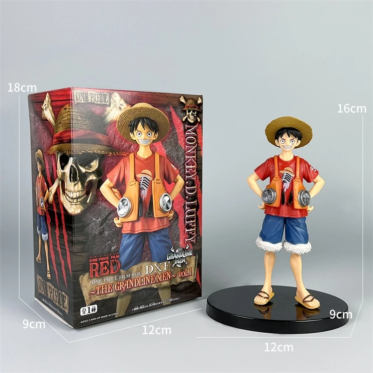 Hot Selling Theater version luffy roronoa zoro shankusu sanji Robin Film red Japanese anime action figure one pieced