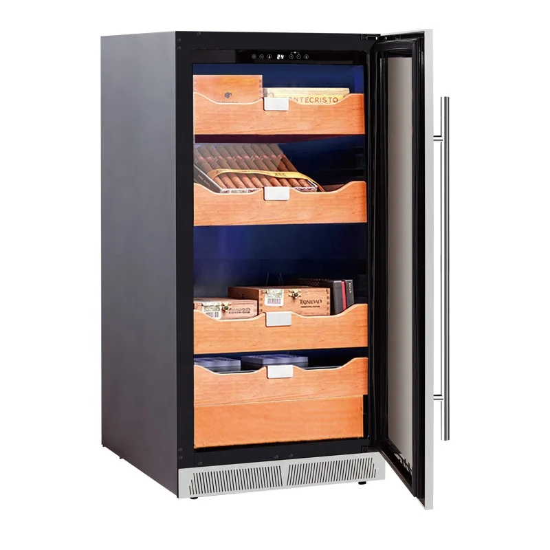 Automatic Humidity Control Cigar Commercial Cooling Humidor