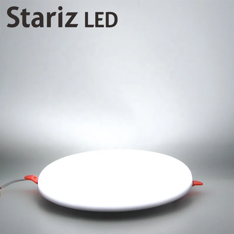 Hot sale 10w round recessed mounted skd frameless backlit led panel light ceiling