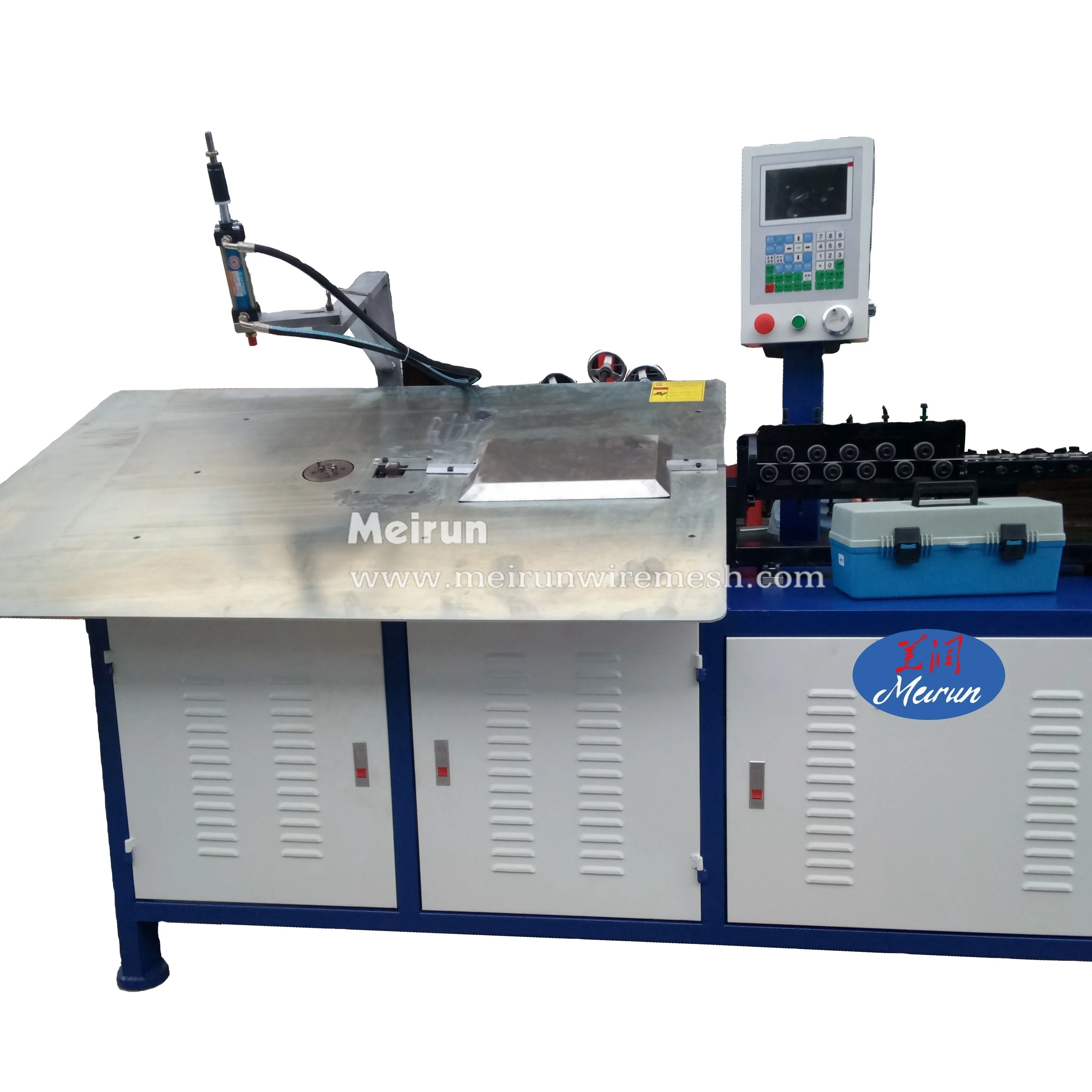 2D CNC Clothes Hanger Stainless Steel Wire Bending Machine