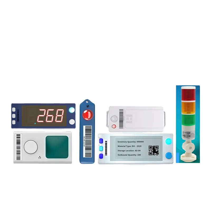 PICKSMART Colourful LED Lights Sort Pick System NO EINK SCREEN warehouse pick to light Electronic Rack Tag