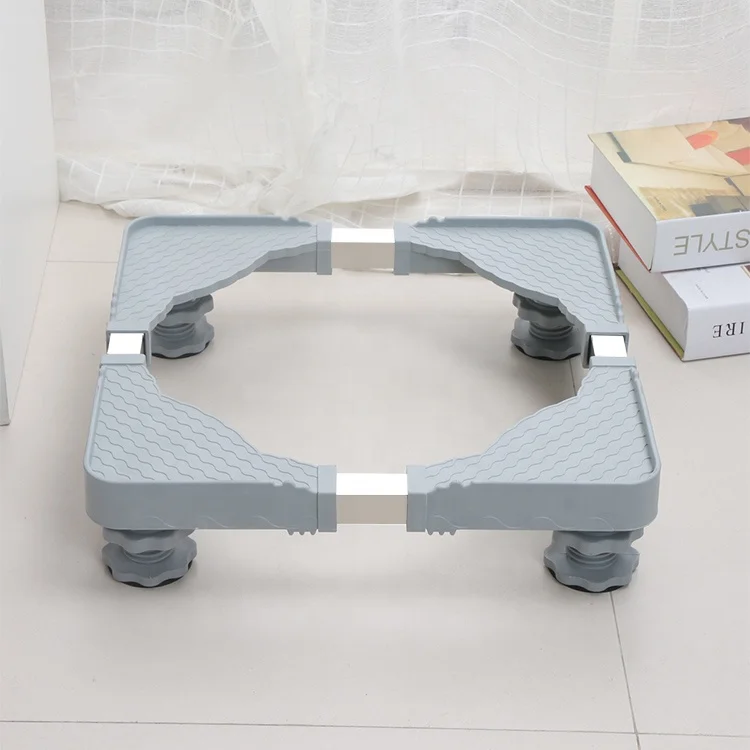 China supplier best price adjustable mini refrigeraotr fridge base stand for washing machine base