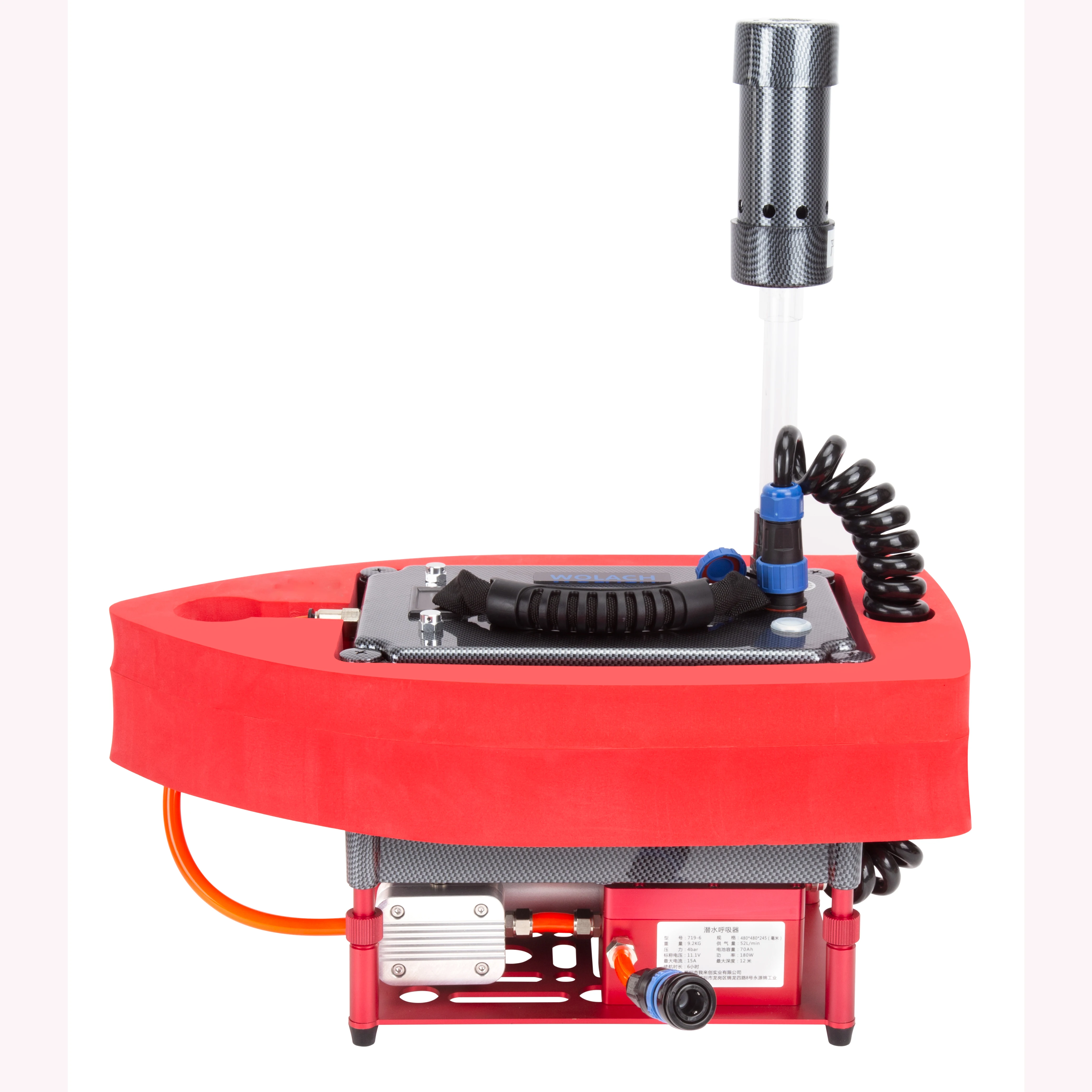 Hot Sales Diving Equipment Support Double People Mini Hookah Diving Compressor Scuba Diving Equipment Breathing Apparatus