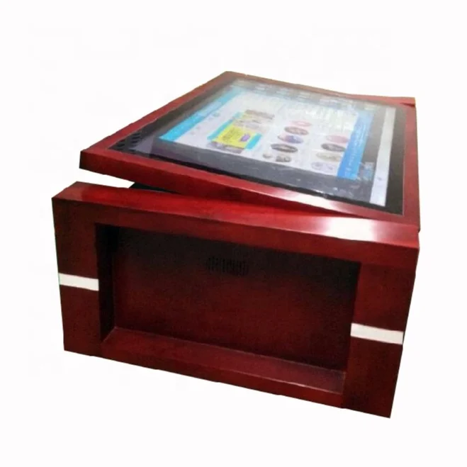 
43 inch 1080P LCD table interactive smart touch screen indoor coffee table for restaurant office home smart furniture game desk 