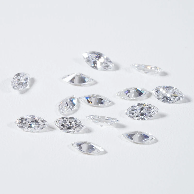 Starsgem Marquise Cut HPHT CVD бриллианты оптовая цена 5 10 баллов mlee DEF VS лаборатория Выращенный алмаз незакрепленный драгоценный камень