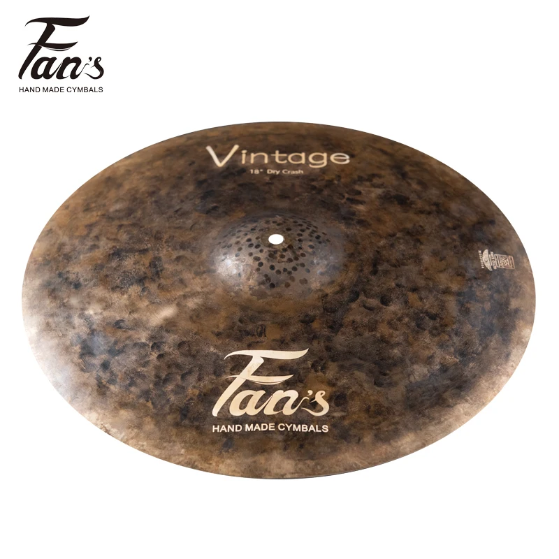 Professional Handmade Custom Drum Cymbals B20  Vintage dry Series