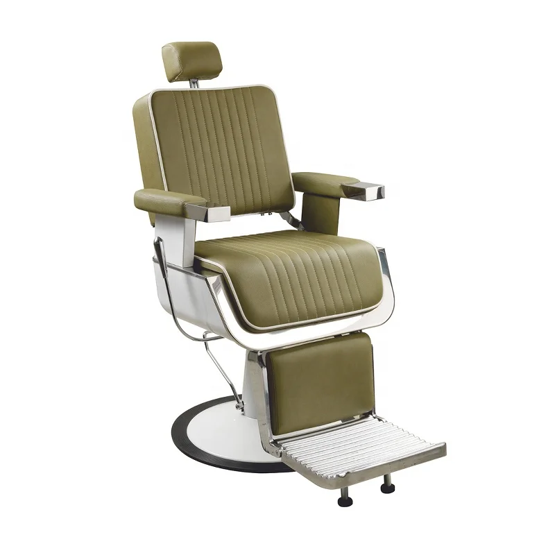 green hot sale hair salon furniture Casanova Hairdressing equipment for barber shop barber chair