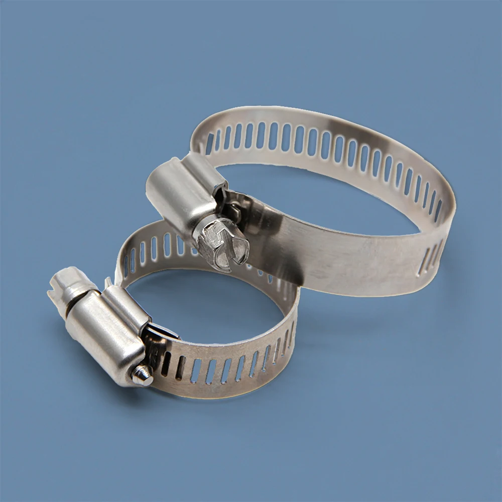 OEM Hose Clamp Wholesale Price Custom Pipe Clamp 304 316 Stainless Steel Hose clip Manufacturer