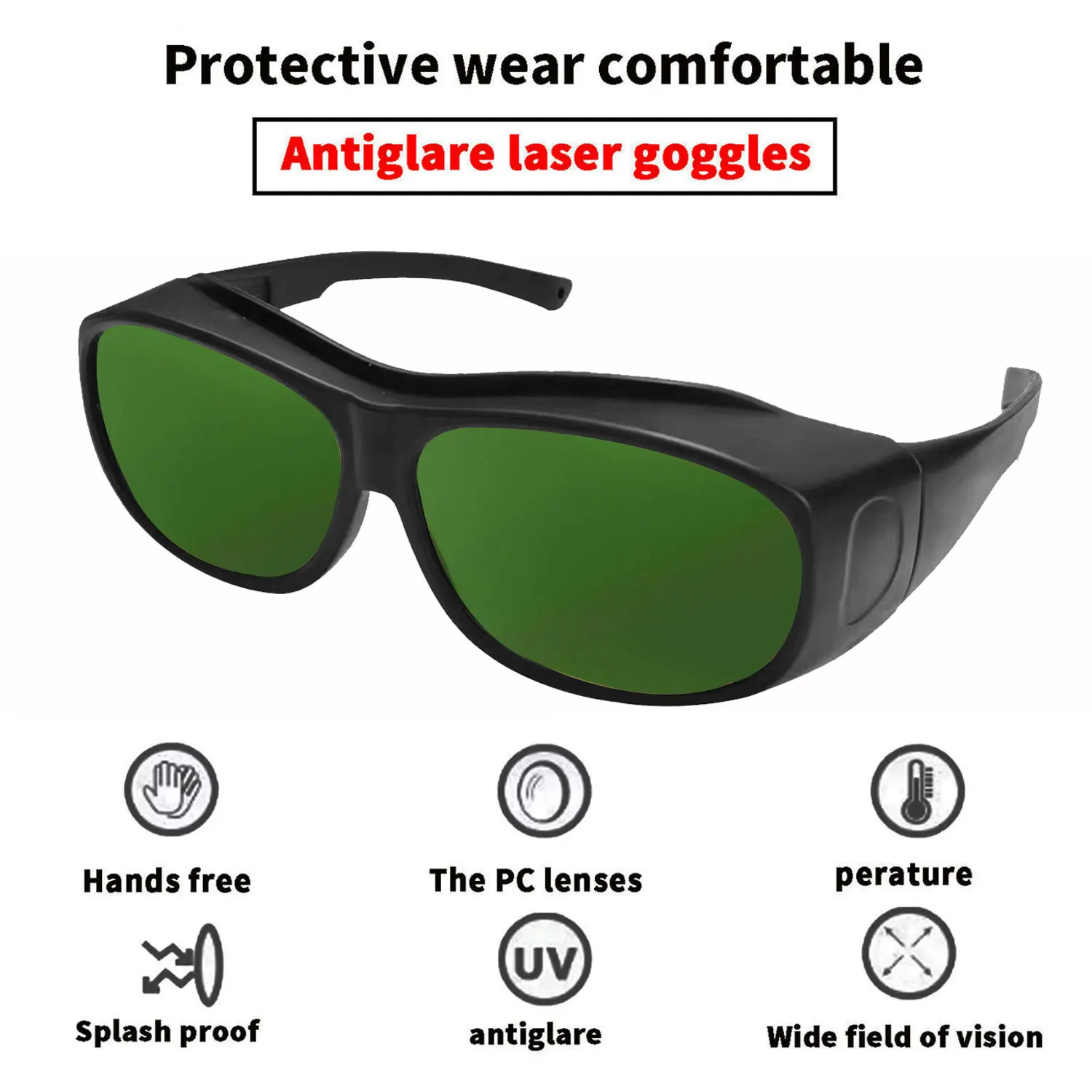 590-690nm OD5  Anti Laser 650Nm Red Laser Glass Line Laser Glasses