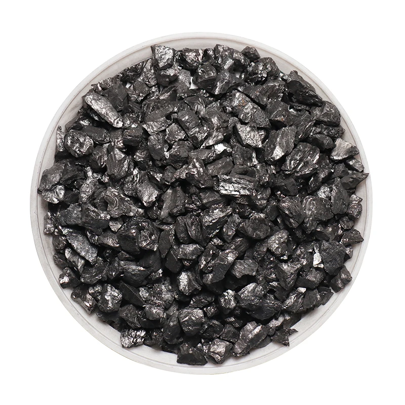 China supplier  sale calcined anthracite coal basedcarbon raiser carburetant 3-5mm