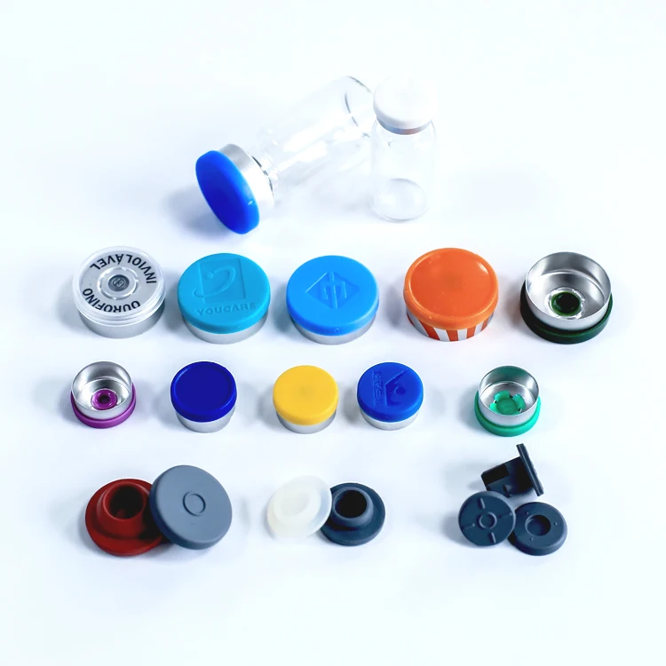 Factory Wholesale 20mm flip top aluminum plastic cap for injection oral liquid