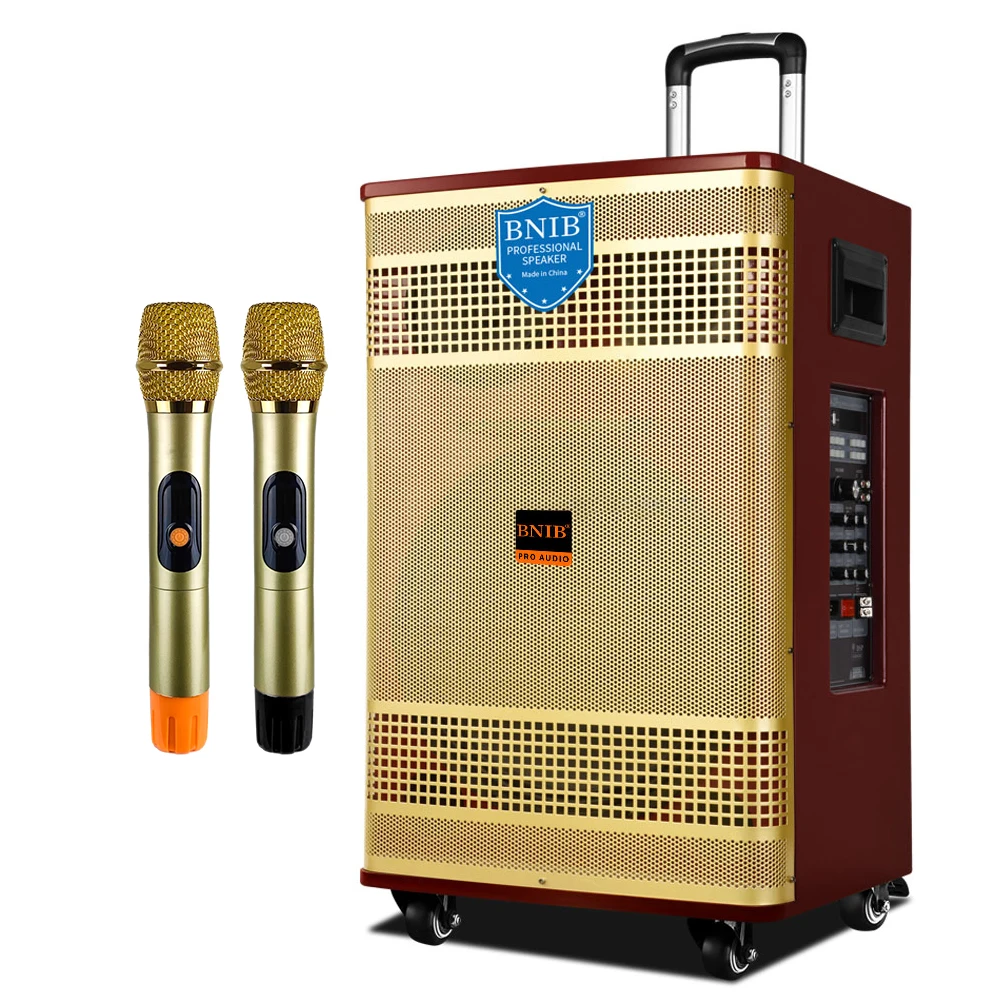 Factory Price 12 Inch Big Bluetooth Party Speakers Subwoofer Big Powered Sound Box Bt Party Speaker