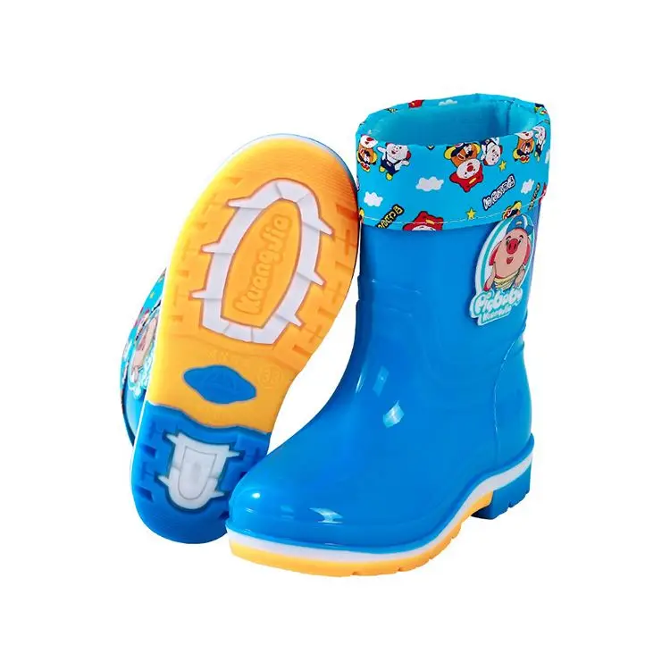 QZHR 2020 rain boots bag for children waterproof shoes