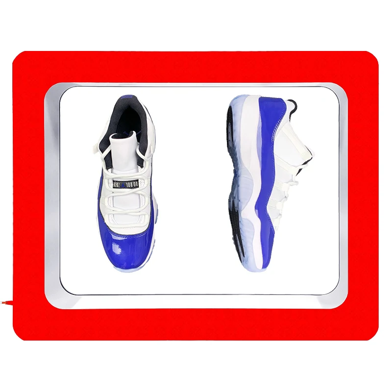 Remote shoes Magnetic Floating Double Sneaker Shoes Stand Levitation Display, Levitation Pair Shoes Display