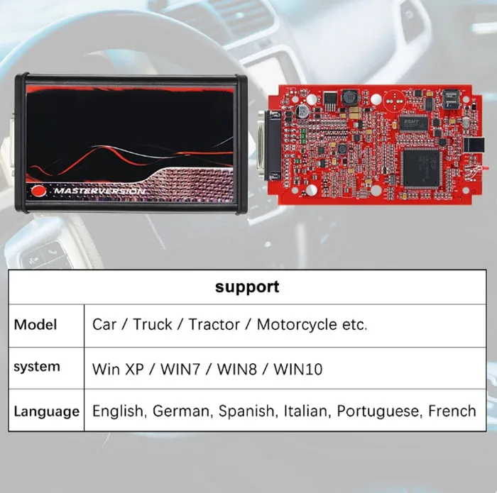 V2.80 EU Red Kess V5.017 V2 KTAG Online KESS Master Version OBD2 Tunning ECU Programmer Tools