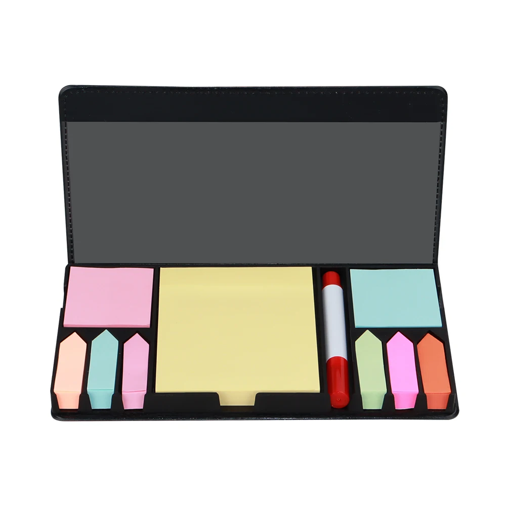 Wholesale memo pad 10 kinds of combination classical sticky note stationery set