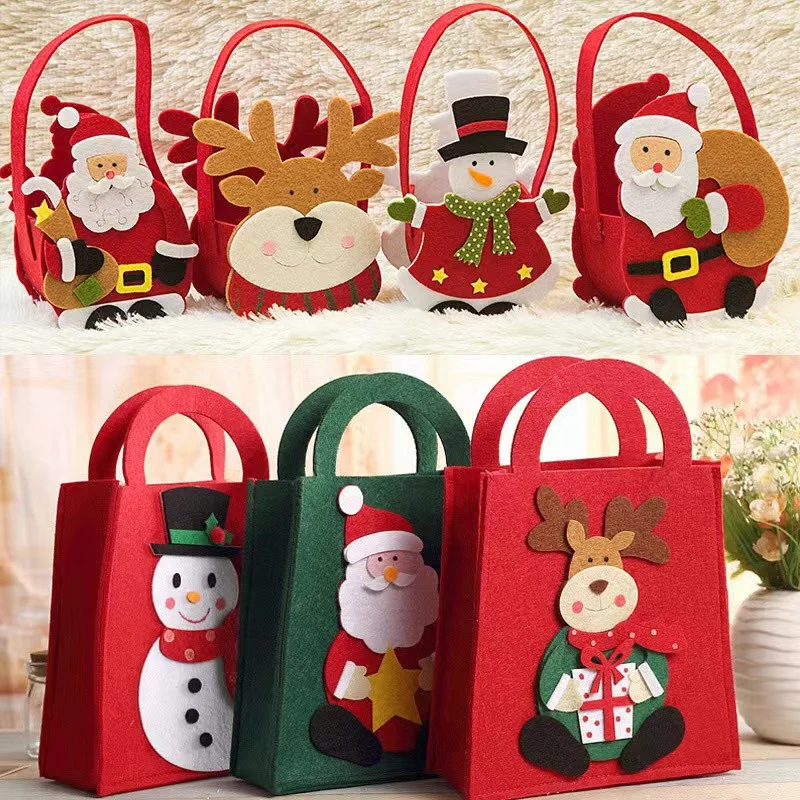 Рождественская сумка для конфет