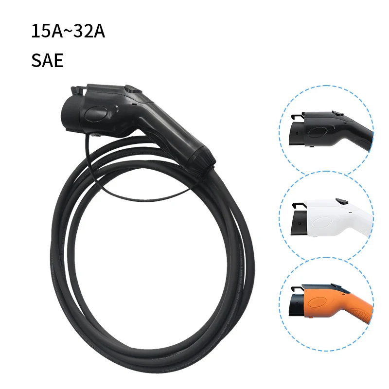 15A~32A Type 1 wholesale j1772 charging plug ev charger plug