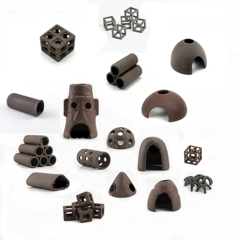 Fish and Shrimp Escape House Fish Tank Aquarium Landscaping Decoration Aquariums Accessories