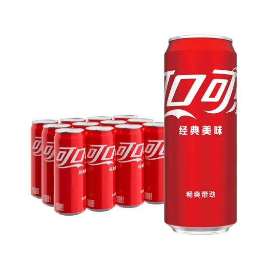 Coca-Cola Wholesale Coke carbonated beverage Original Coke soda classic canned 330ML*20 cans full box