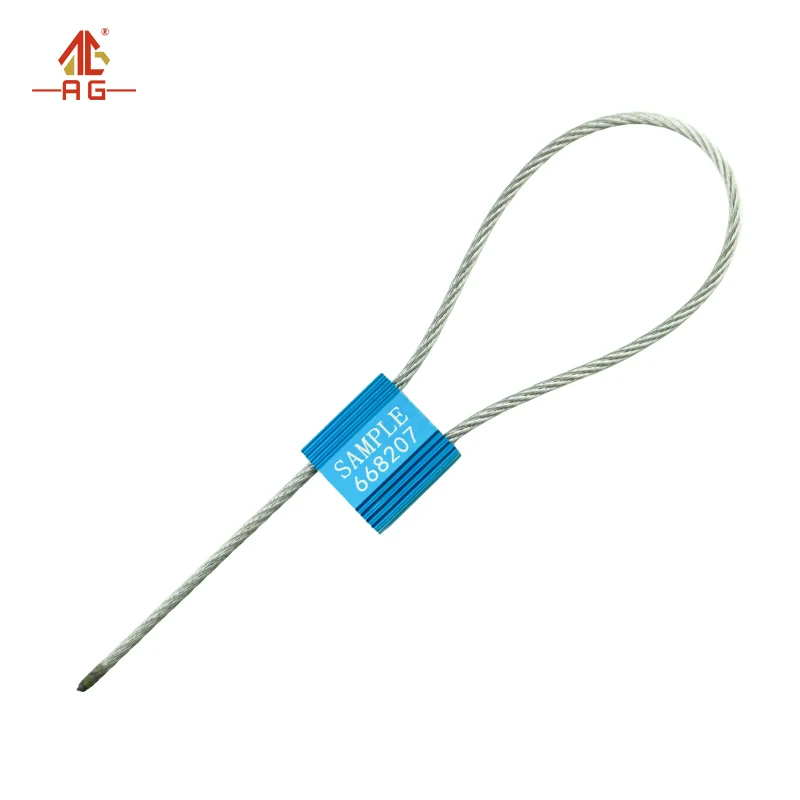 High Security 2.0mm Wire Rope AG-C011 Tamper Proof Zip Tie
